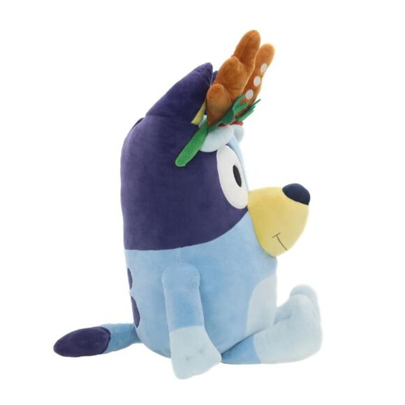 2ft‎ Bluey, Jumbo Plush with Reindeer ears Christmas Plush Stuffed Animal NEW - Picture 5 of 5